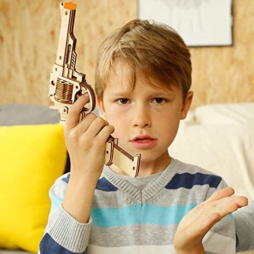 Robotime Gun Blocks Modèle Kit Buliding Jouets Cadeau pour Enfants Enfants Garçons Cadeau Anniversaire